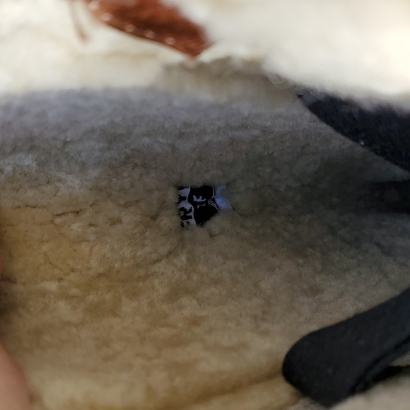 Frye Campus Work Brown 14"tall Heeled Boots with Sherpa Lining 9M - Picture 12 of 16